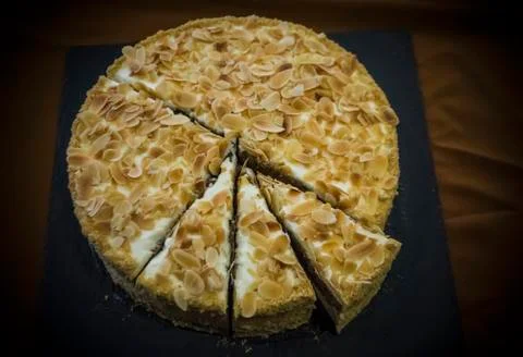 Almond Cake Stock Photos