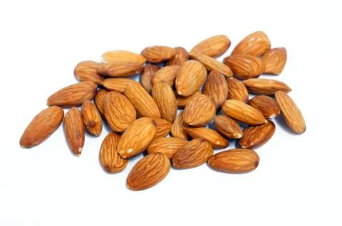 Almond nut Stock Photos