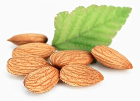 Almond nut Stock Photos