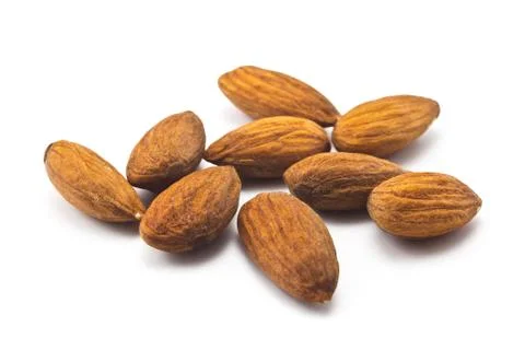 Almond nuts Stock Photos