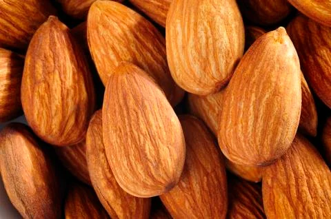 Almond nuts Stock Photos