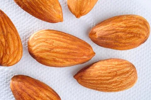 Almond nuts Foto stock