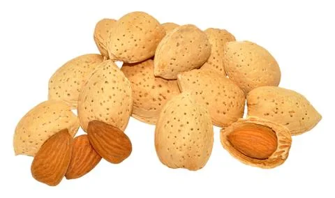 Almond Nuts Stock Photos