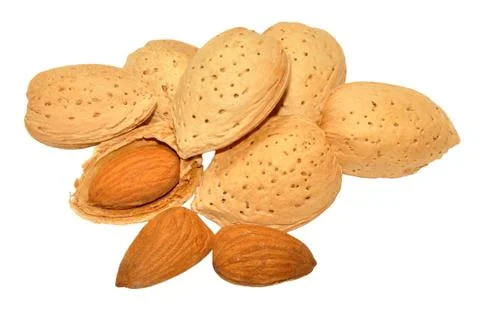 Almond Nuts Stock Photos