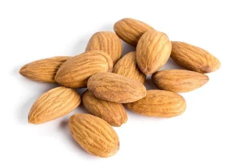 Almond nuts Stock Photos