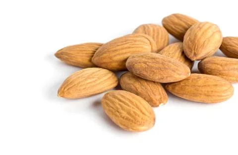 Almond nuts Stock Photos