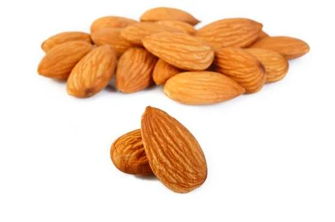 Almond nuts Stock Photos