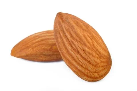 Almond nuts Stock Photos