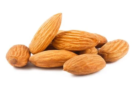 Almond nuts Stock Photos