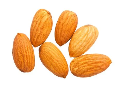 Almond nuts Stock Photos