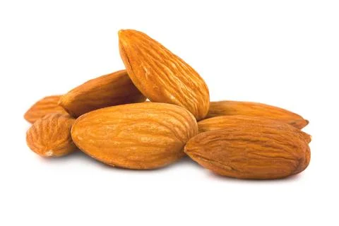 Almond nuts Stock Photos
