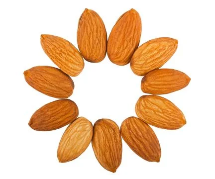 Almond nuts Stock Photos