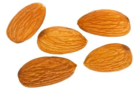 Almond nuts Stock Photos