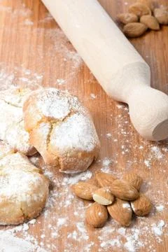 Almond paste 写真素材