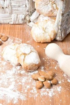 Almond paste 写真素材