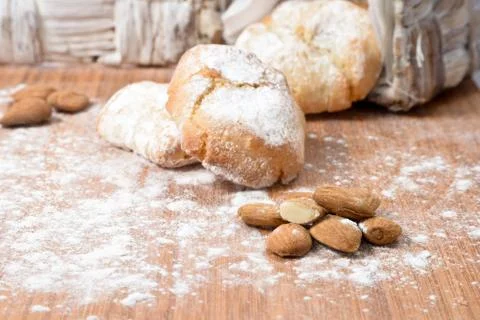 Almond paste 写真素材