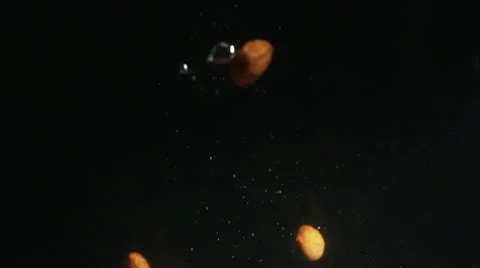 Almond, sinking Video stock 9202208