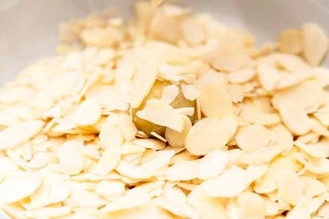 Almond Slivers Stock Photos