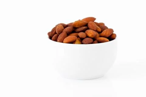 Almonds in a cup Stock-Fotos