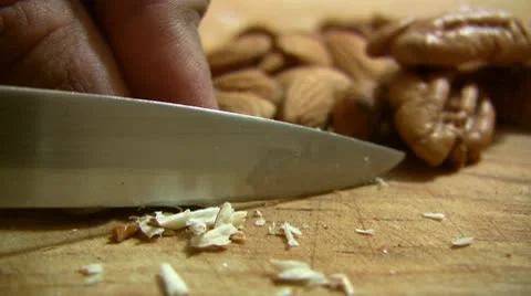 Almonds 스톡 동영상 9410413