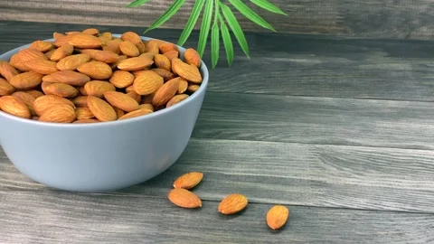 Almonds Stock Footage 147927417