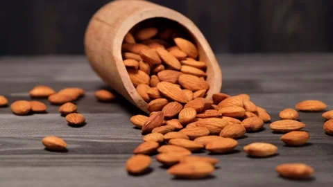 Almonds Stock Footage 153132351