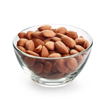 Almonds nuts Stock Photos