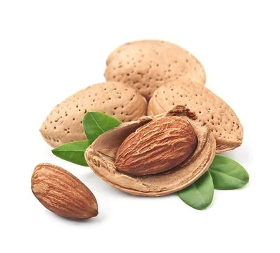 Almonds nuts Foto stock