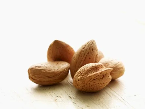 Almonds Foto stock
