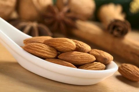 Almonds Stock Photos