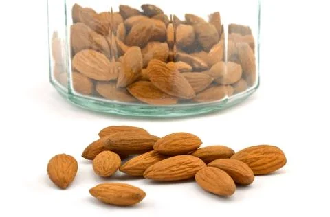Almonds Foto stock