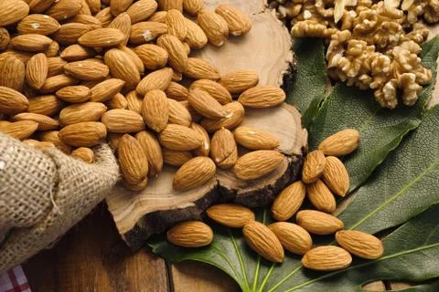 Almonds Stock Photos