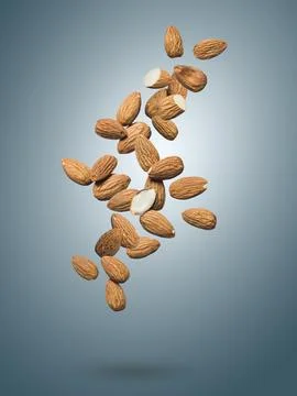 Almonds Foto stock