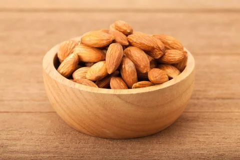 Almonds seed Stock Photos