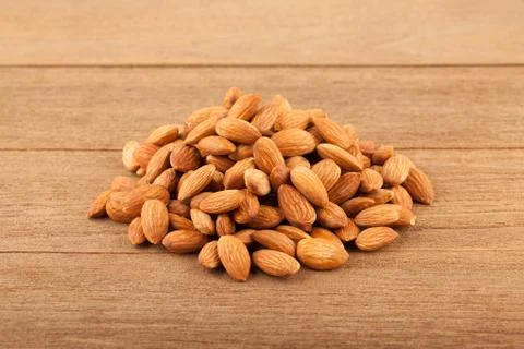 Almonds seed Stock Photos