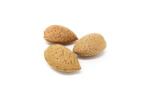 Almonds in shell Stock Photos