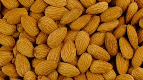 Almonds top 動画素材 137627193