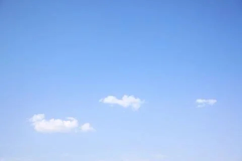 Almost cloudless sky Stock Photos