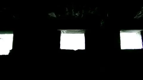 Almost the prison, does not suffice only lattices on windows, zoom in Video stock 10597719