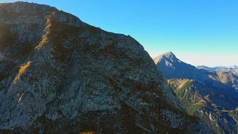 Almost to the Seekarspitze's summit Stock Footage 104804645