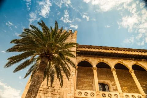 Almudaina palace Stock Photos