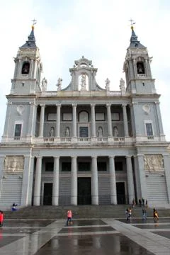 Almudena Cathedral Stock Photos