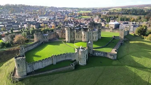 Alnwick Castle (1/2) Stock Footage 291308492