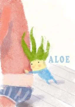 ALOE Stock Illustration