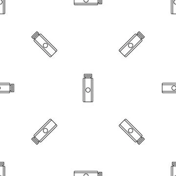 Aloe lotion pattern seamless Stock Illustration
