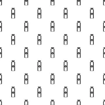 Aloe lotion pattern seamless Stock Illustration