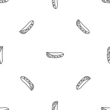 Aloe piece pattern seamless vector Stock Illustration