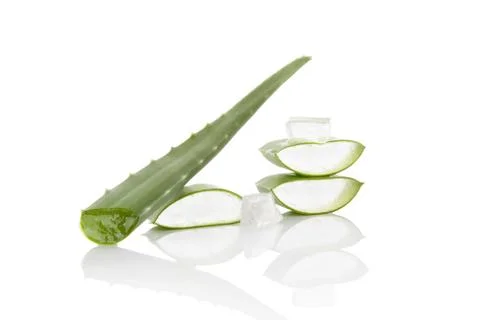 Aloe vera background. Stock Photos