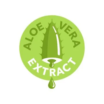 Aloe Vera extract icon Stock Illustration