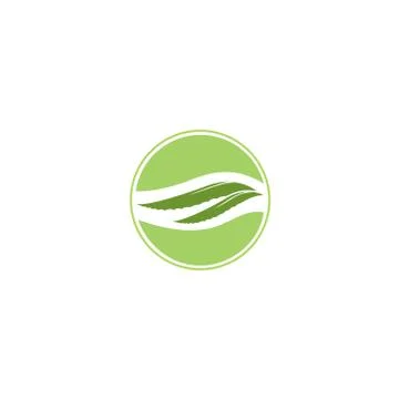 Aloe Vera label Stock Illustration